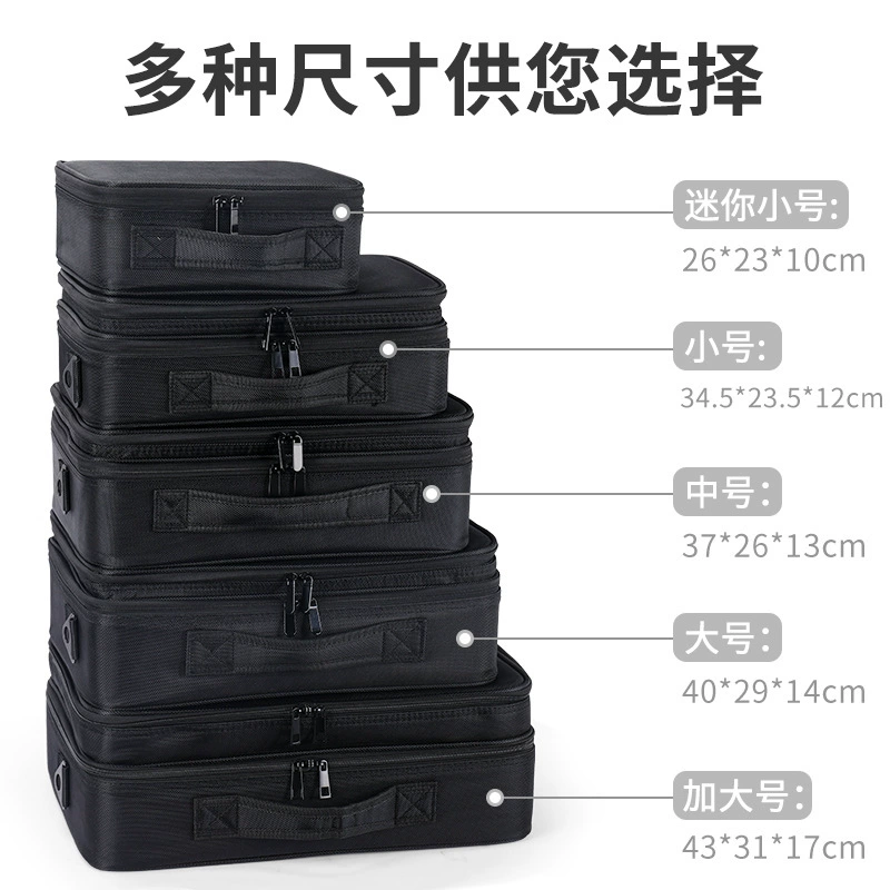 Capacious handheld cosmetic bag for manicure, wholesale