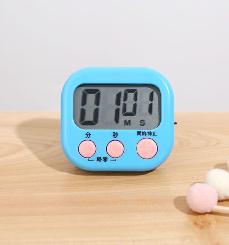 Kitchen electronic timer multifunctional positive and negative countdown timer student reminder large screen electronic timer