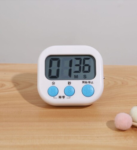 Kitchen electronic timer multifunctional positive and negative countdown timer student reminder large screen electronic timer