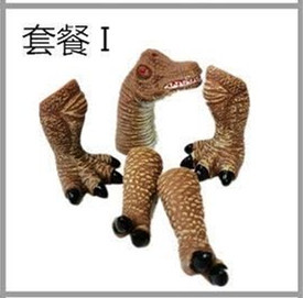 Cross-border vinilo dinosaurio dedo muñeca dinosaurio modelo dinosaurio juguete interactivo dedo juguete