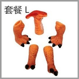 Cross-border vinilo dinosaurio dedo muñeca dinosaurio modelo dinosaurio juguete interactivo dedo juguete