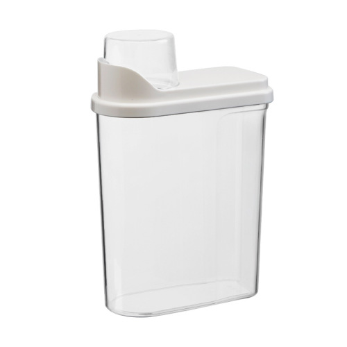 High-Transparency Double-Layer Sealed Moisture-Proof Pet Snack Can Storage Bin Dog Food Can Cat Food Can 2.5L, approximately 2kg in capacity