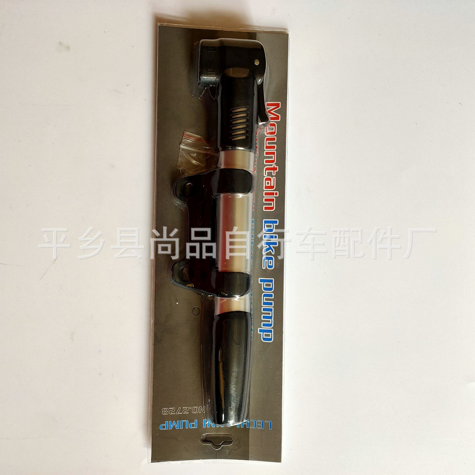 乐驰打气筒 气枪 迷你打气筒 铝合金便携式气筒自行车打气筒2728