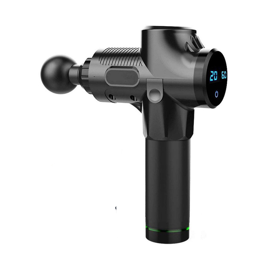 Venta directa de fábrica pistola fascial sin escobillas inteligente pantalla táctil pistola de masaje transfronteriza al por mayor relajación muscular fitness equipo de masaje