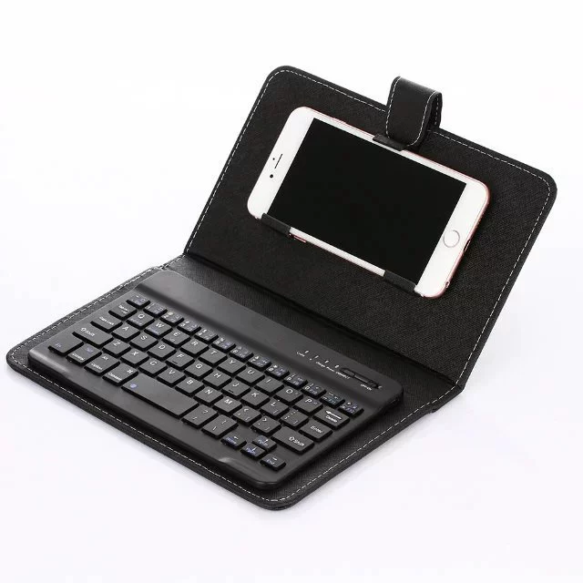 Universal Bluetooth Keyboard Case, 7–8 inch, Magnetic Stand, Multi-Color Options