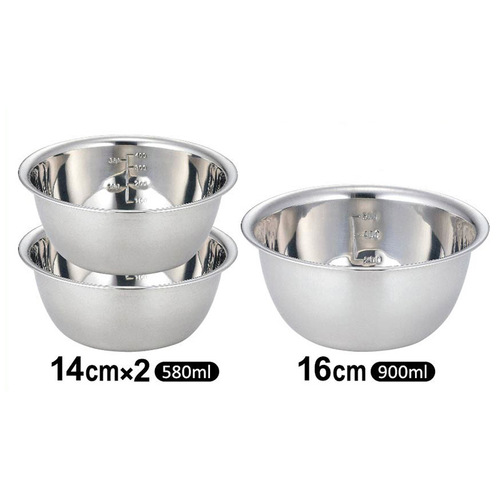 Stainless steel light luxury thickened multifunctional large basin five-piece set stainless steel basin set soup basin stainless steel water basin