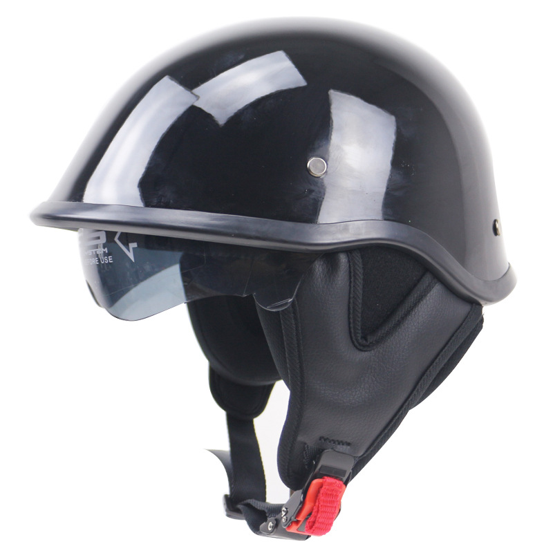 Helmet with built-in lens unisex motorcycle helmet_voghion.com