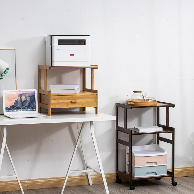 Yaouda impresora rack Oficina escritorio copiadora ordenador host rack de almacenamiento simple rack de almacenamiento multifuncional