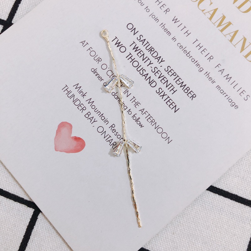 Diyのアクセサリの部品の卸売りの新型の流行の柔らかい美しい枝のs形はドリルの長いタイプのフリンジのイヤリングの部品を入れます。