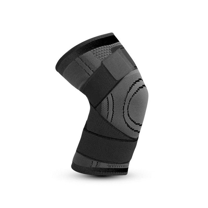 Rodillera deportiva de compresión antideslizante transpirable para correr ciclismo y montañismo