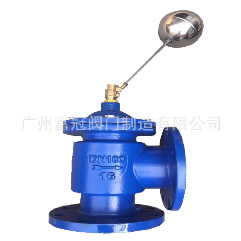 H142X液压水位控制阀 水箱遥控浮球阀 水力控制阀 法兰液压浮球阀