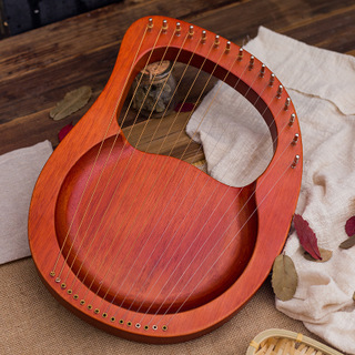Single-board 16-tone lyre 19-tone Harp 10-string 7-string lyre instrumento musical portátil lyre piano fábrica al por mayor