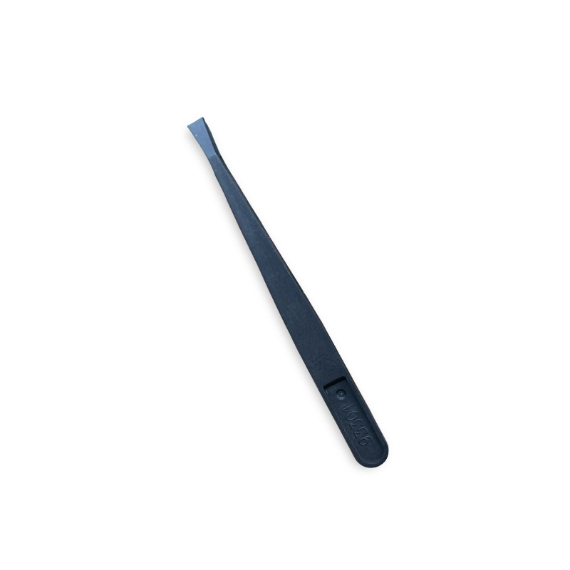 93301加硬塑料镊子平头带包装120mm