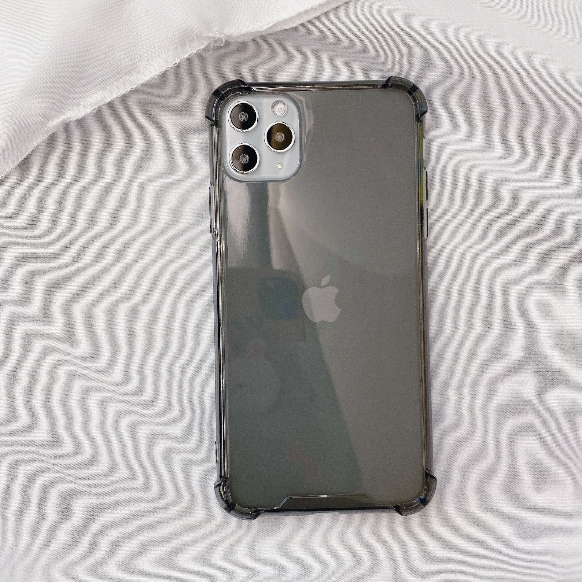 Producto Popular de Comercio Exterior XS, Funda Transparente de TPU para iPhone 17 Pro Max, Protección Anticaídas en las Cuatro Esquinas, Funda Protectora para 16 y 15p