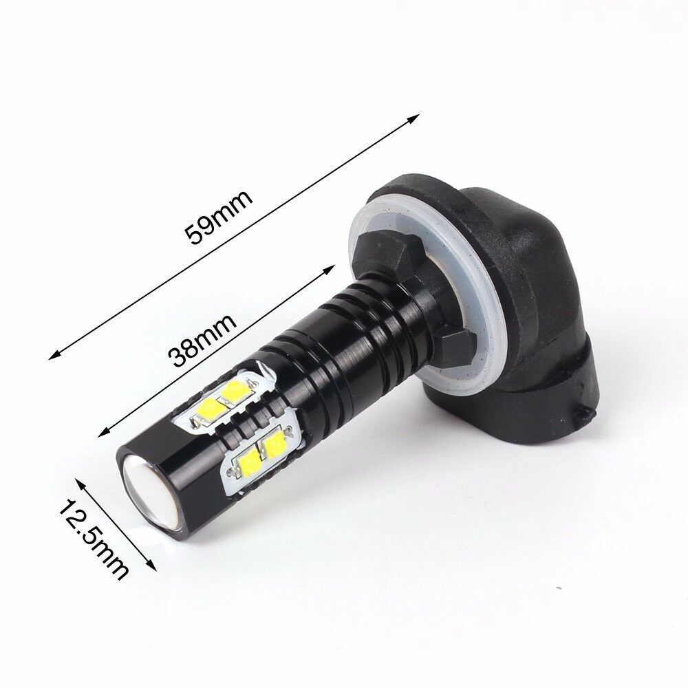 Fábrica directa de 50W de alto brillo de automóviles LED luz de niebla 881 50W 10 LED luz de niebla brillante suministro de stock