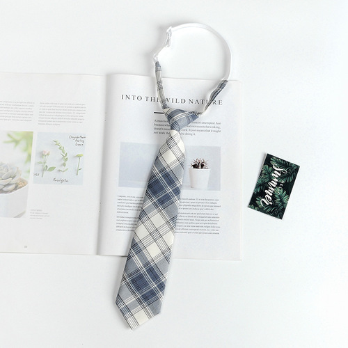 jk tie female Japanese uniform student college style school uniform dk tie men plaid shirt accessories small things bow tie female