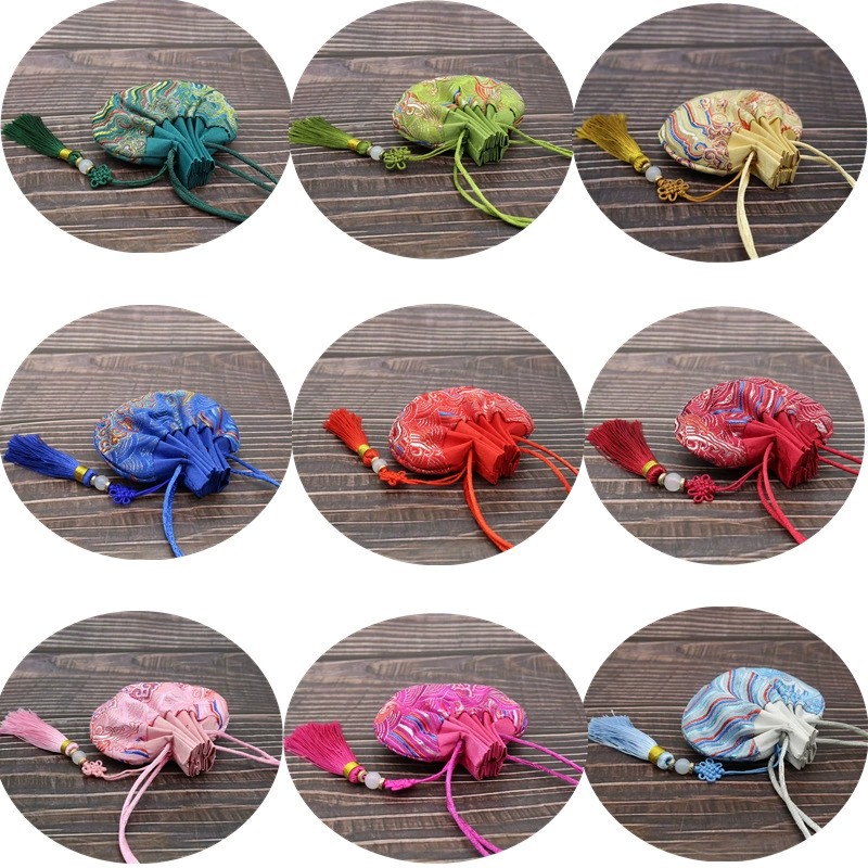 В наличии оптом Фестиваль лодок-драконов Саше пустая сумка антикварная сумка маленькая парчовая сумка ручная кладь от комаров Саше пустая тканевая сумка