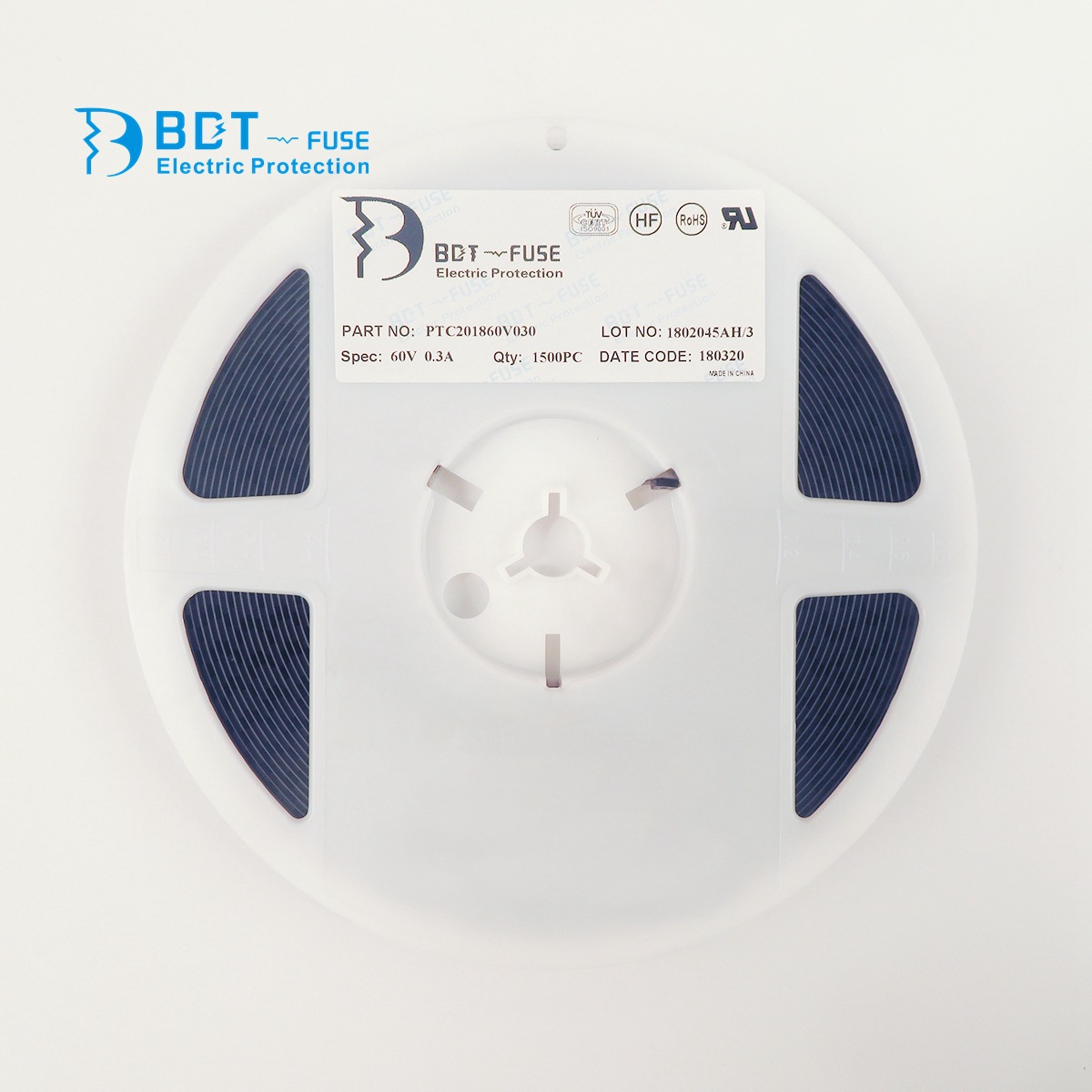 保险丝贴片2018-030 2018 0.3A 30V60V 2018贴片自恢复保险丝UL