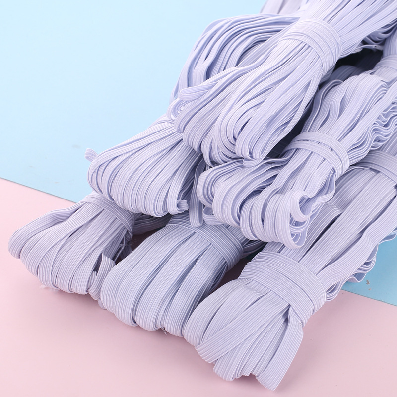 厂家批发乳胶松紧带 橡皮筋乳胶带 弹力带走马带 袖口松紧带辅料