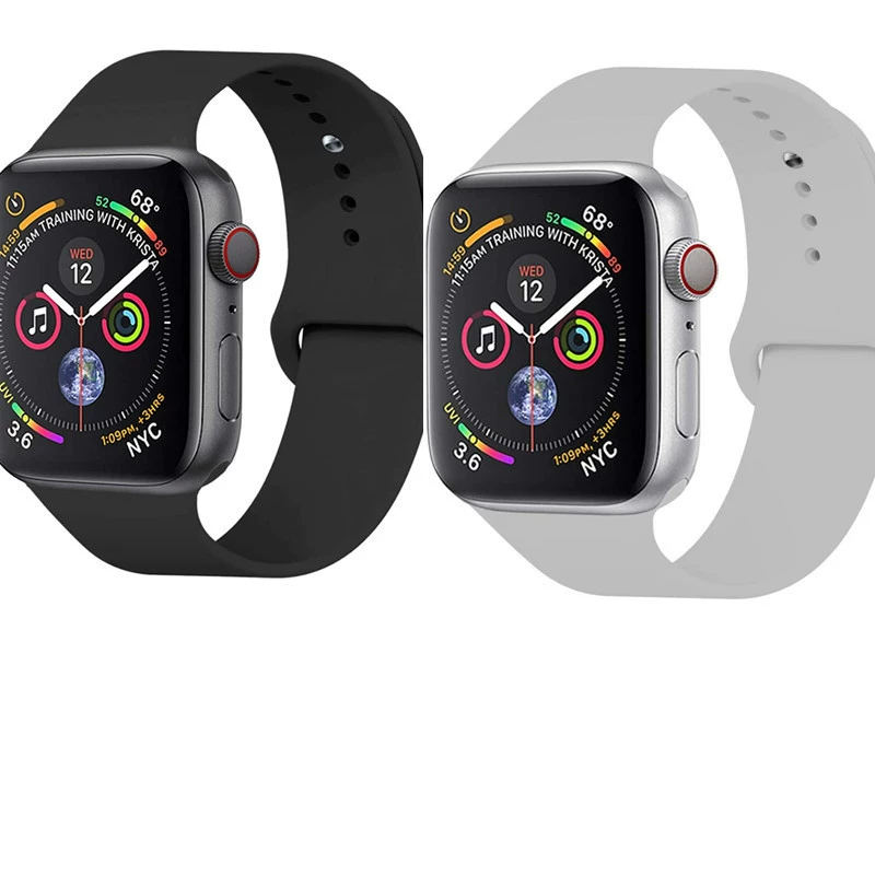 Apple, iPhone1234567, silicone watch strap, changeable bracelet