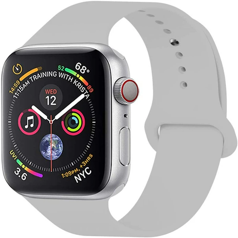 Apple, iPhone1234567, silicone watch strap, changeable bracelet