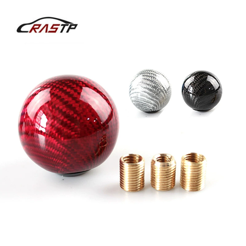 Аксессуары для тюнинга автомобилей: ручка переключения передач из углеродного волокна, круглая, автоматическая, цельная, для дропшиппинга