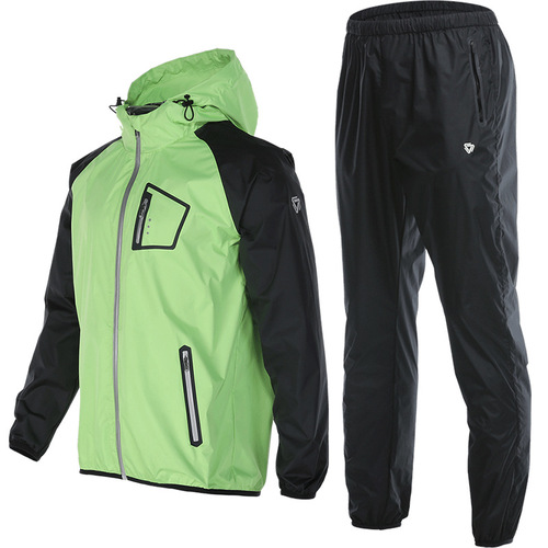 Sweat-Proof Men's Fitness Sports Set for Sweating, Weight Loss, Running, Training, Intense Sweating, Skiing, Sauna Top