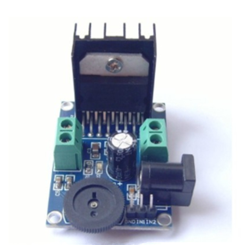 TDA7266功放板双声道2*7W音频放大器模块DIY音箱音响改装DC3-18V