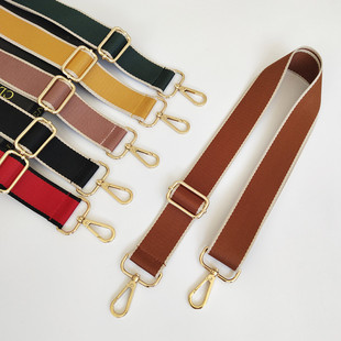 Women's Bag Strap 3.8cm All-match Shoulder Strap Accessories Strap Contrast Women's Bag Crossbody Strap Lengthy Strap Replacement Ribbon