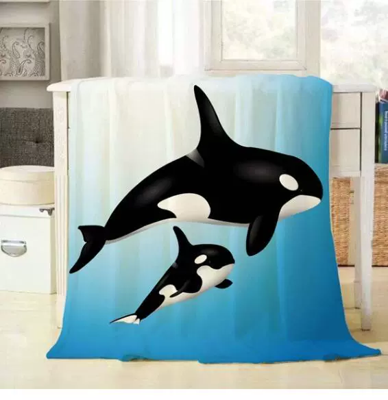 Creative keep warm duvet, digital double-sided flannel sofa