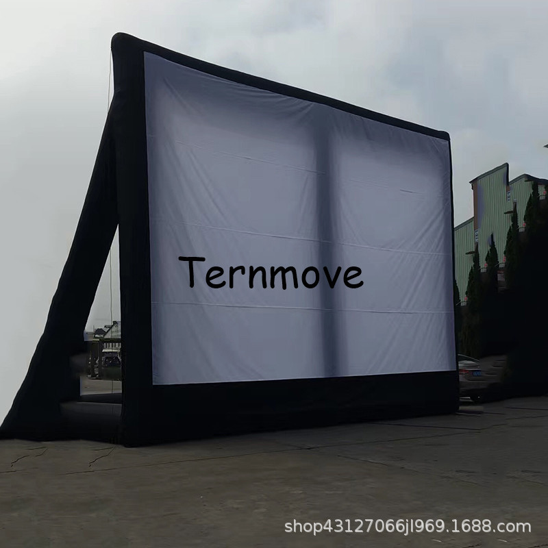 inflatable screen户外家庭充气电影屏幕牛津布广告模型投影屏幕