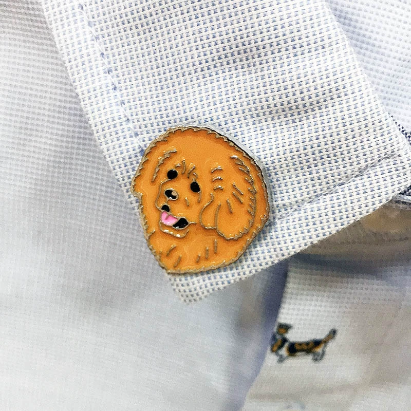 Metal brooch lapel pin, universal decorations for men and women, pet, Birthday gift
