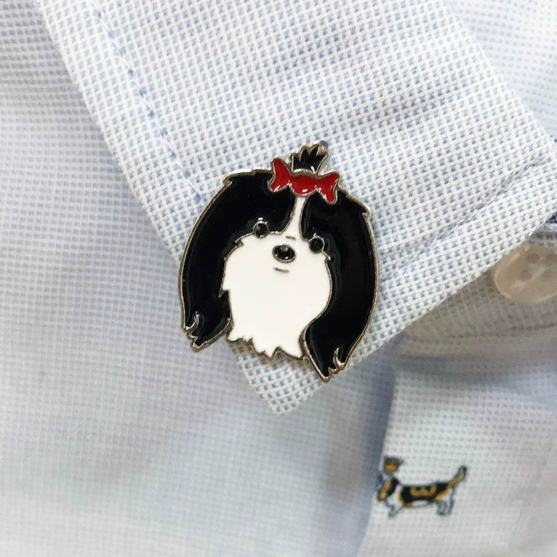 Metal brooch lapel pin, universal decorations for men and women, pet, Birthday gift