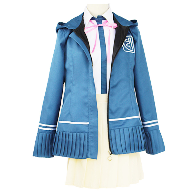 Anime Danganronpa2 Nanami Chiaki Cos Clothing Japanese Comic Clothing Cosplay Clothing Hooded Jacket Suit