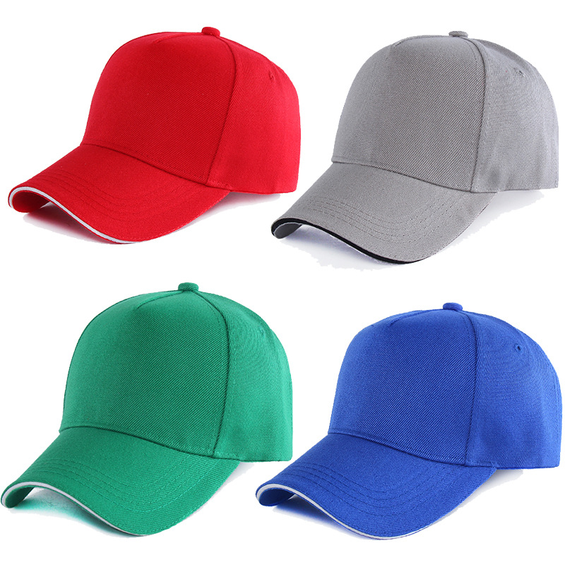 Al por mayor nueva moda de alta calidad gorra enarbolada actividad personalizada logotipo publicitario sombrero de sol bordado Red de transferencia de calor gorra de béisbol image 3