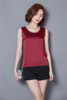 Summer fashionable solid top sleevless, vest, Korean style, European style