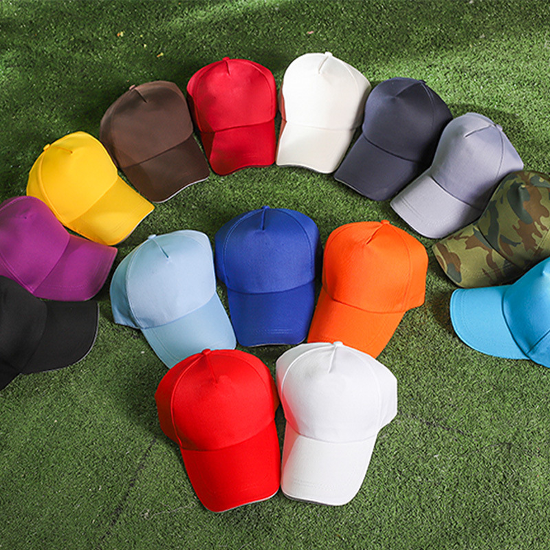 Primavera y verano sol sombrero gorra de béisbol logotipo personalizado casquillo enarbolado impresión al aire libre publicidad sombrero de viaje sombrero bordado