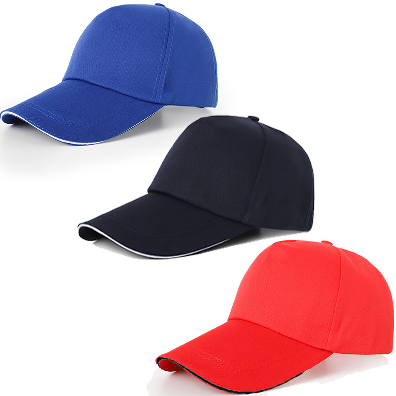 Primavera y verano sol sombrero gorra de béisbol logotipo personalizado casquillo enarbolado impresión al aire libre publicidad sombrero de viaje sombrero bordado