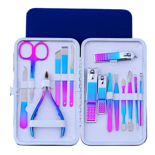 Eagle beak stainless steel nail clipper set 7-piece manicure set Pedicure scissors set beauty care tools