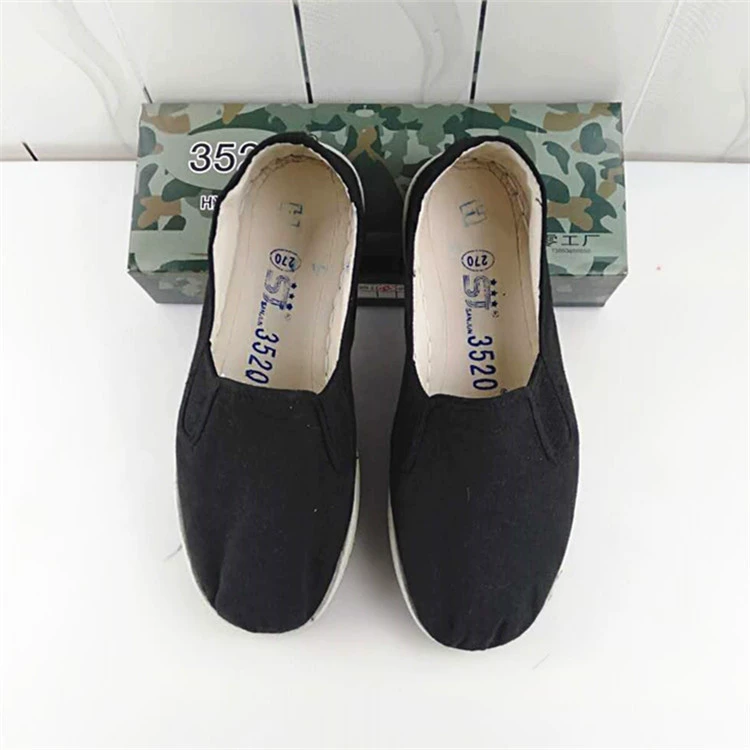 Распродажа 3520 Повседневная Тканевая обувь на резиновой подошве, черная эластичная Тканевая обувь, мужская повседневная обувь для охраны труда