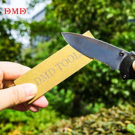 严选跨境电商DMD 400 1000双面金刚石陶瓷磨刀机户外便携式磨刀石