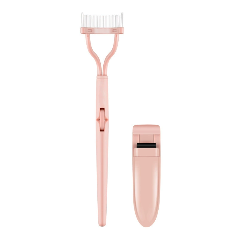 Щипцы для завивки ресниц, портативный набор с расчёской и спонжем, длительный эффект