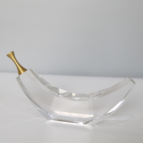 Modern simple light luxury fruit crystal creative ornaments sales center model room living room bedroom soft decorations