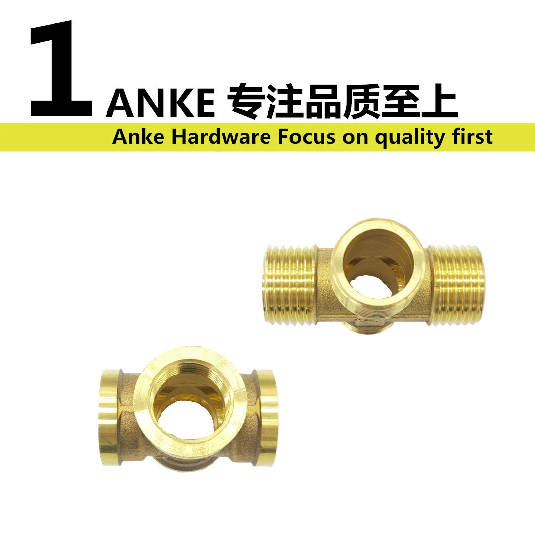 2346 points 1 inch four-way inner and outer wire two outer two inner one inner three outer three inner one outer cross variable diameter union four-way