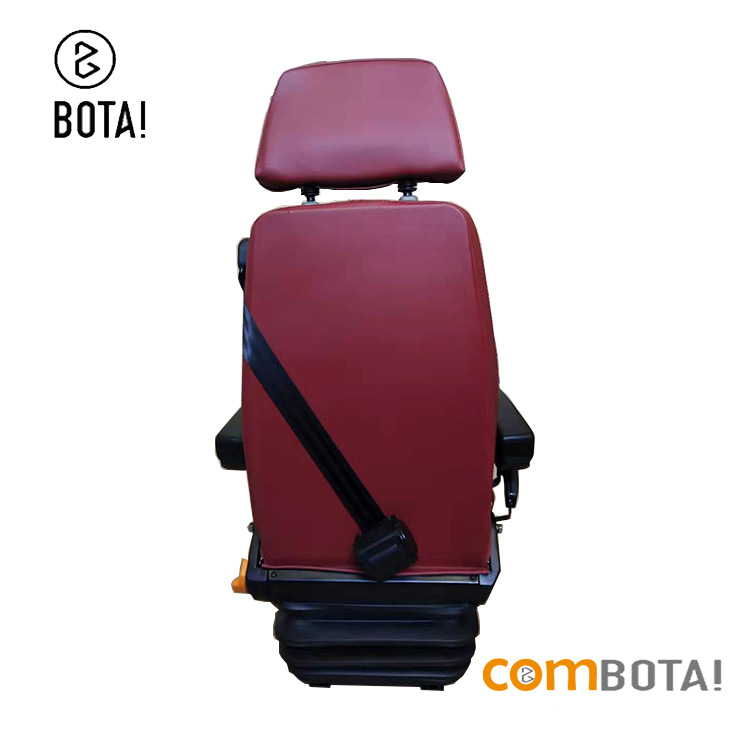 Dock yate conductor airbag amortiguación asiento de tres puntos del cinturón de seguridad silla del conductor vehículo de ingeniería Silla de suspensión de aire