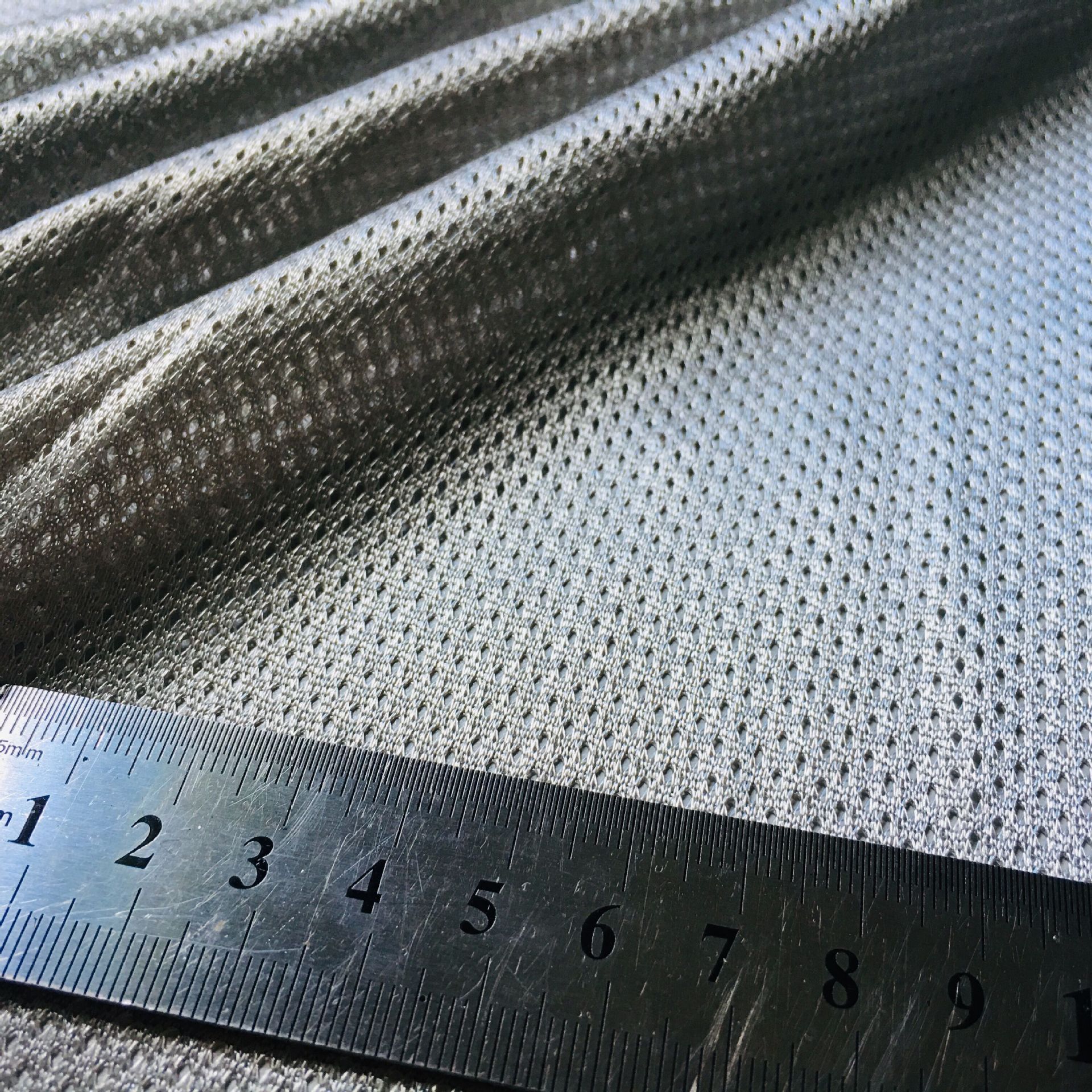 厂家供应GB005  有光满天星服装鞋材网眼布时装面料玩具手袋箱包