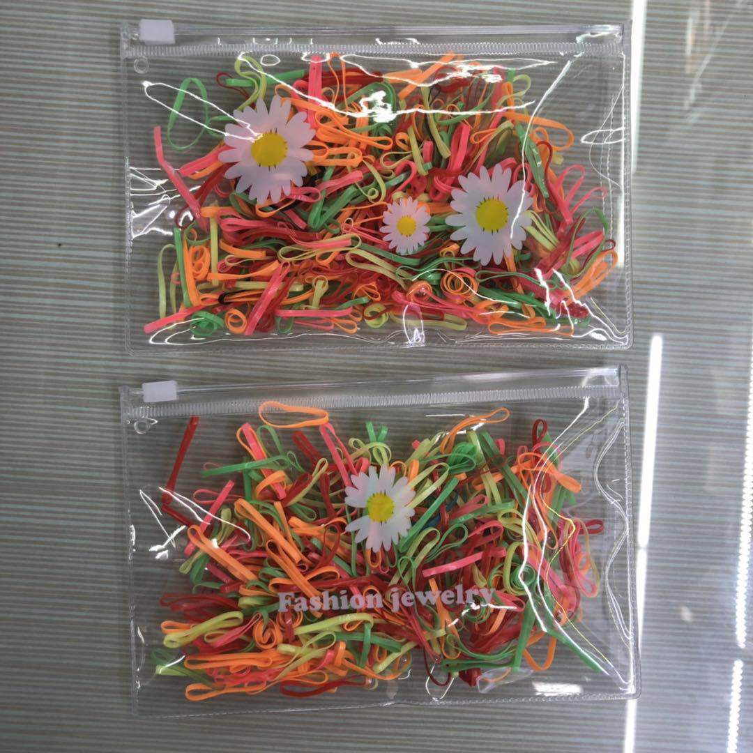 EVA卡通小鸡环保自封袋批发9.9拿样塑料防尘拉链袋发圈饰品收纳袋