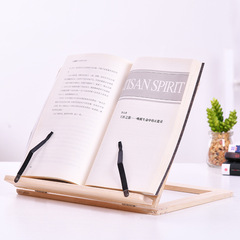 Large Creative Wooden Bookstand Reading Stand Book Saddle Reading Rack Tablet Stand Recipe Stand