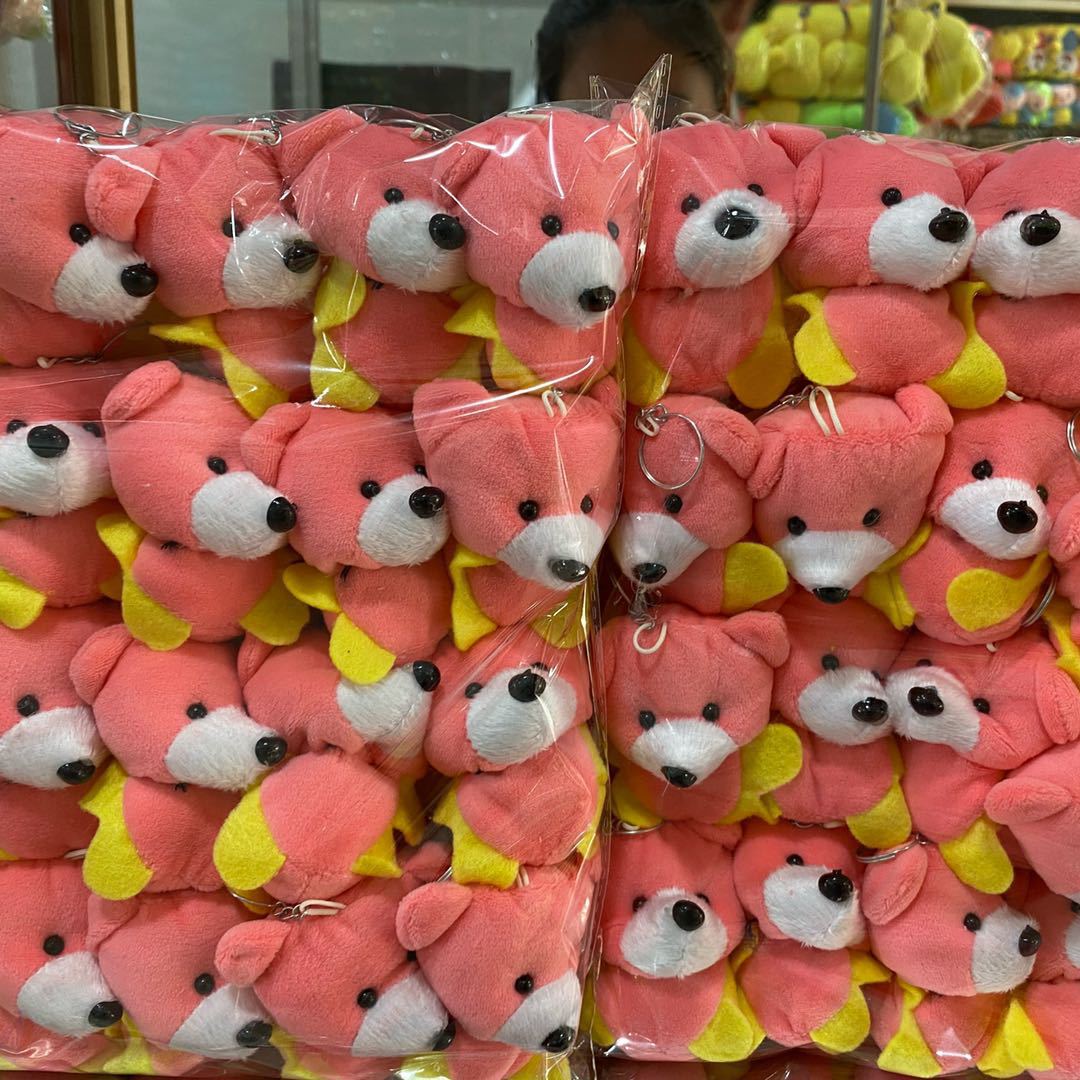 Felpa de juguete colgante ordinario dibujos animados muñeca animal puesto mercado nocturno grab máquina boda tirar actividad regalo