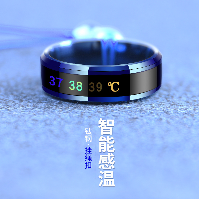 Mobile Phone Lanyard Ring Buckle Temperature Sensitive Mobile Phone Hanging Rope Titanium Steel Ring Buckle Short Mobile Phone Rope Creative Accessories Shake Tone